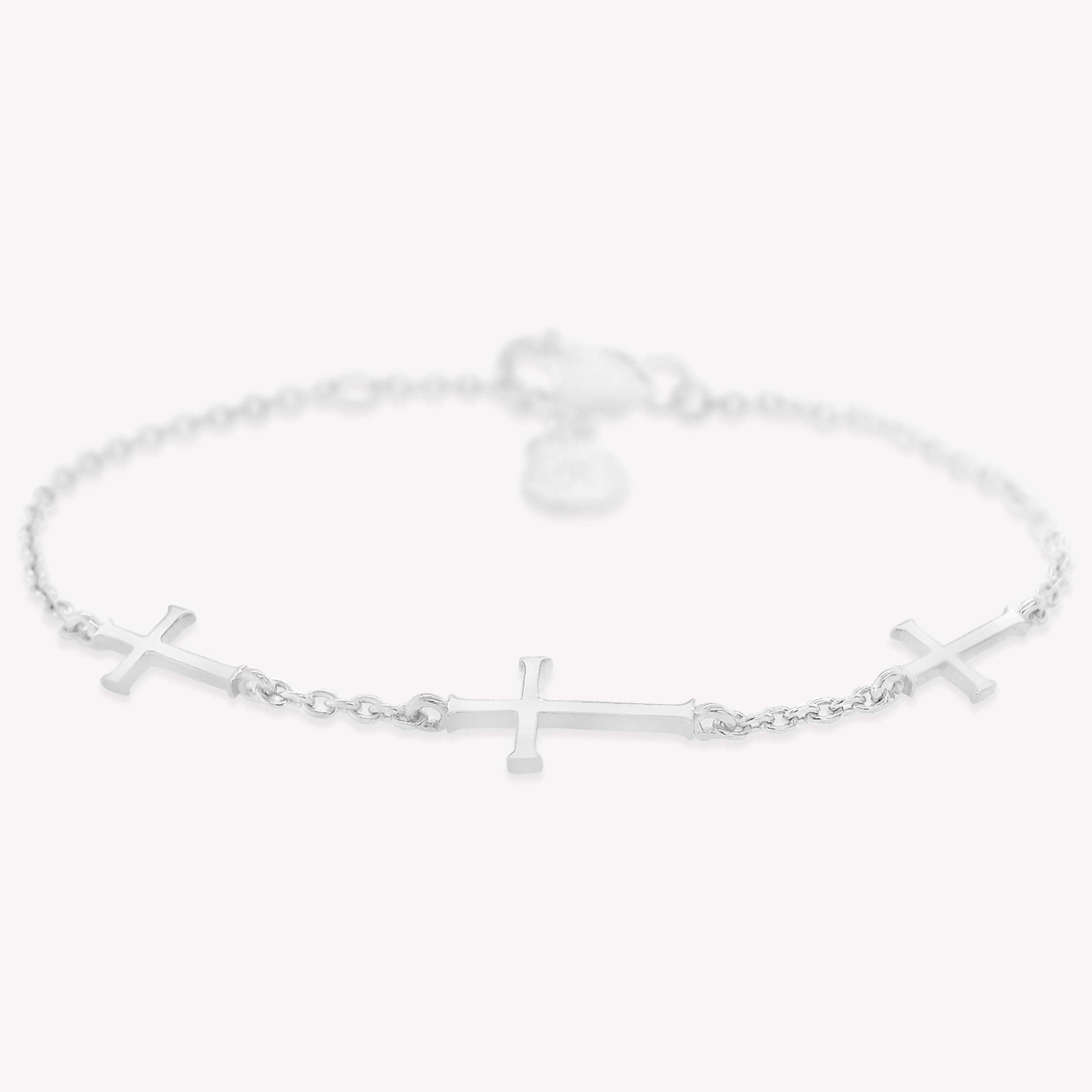 Rizen Jewelry - Wholesale Charm/Dangle Bracelet - Calvary Cross Bracelet0