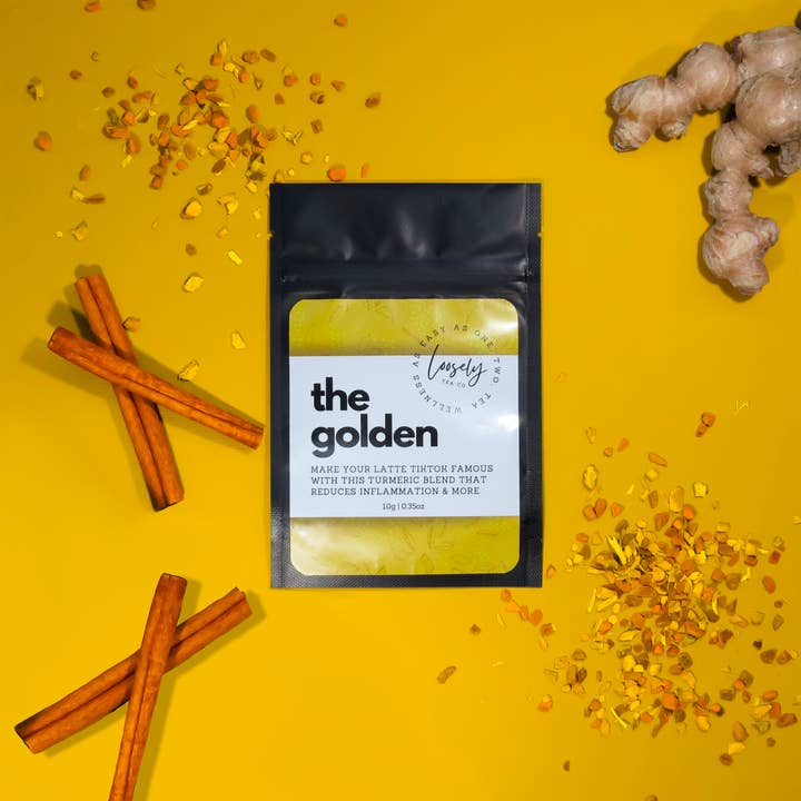 The Golden - Certified Organic, Caffeine-Free Loose Tea for wholesale by Loosely Tea Company