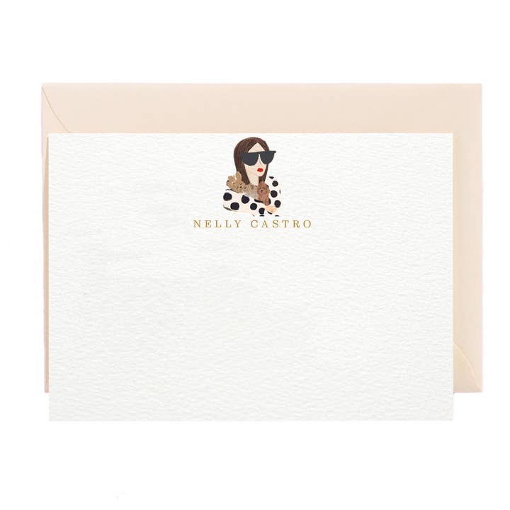 Personligt brevpapper (75 delar) för wholesale av Nelly Castro