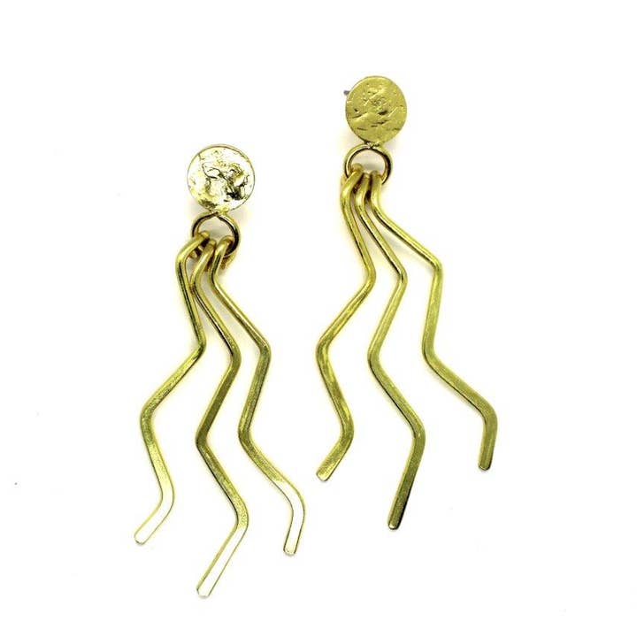 Wanderlust - Medusa Earrings for wholesale by Sol Jewels