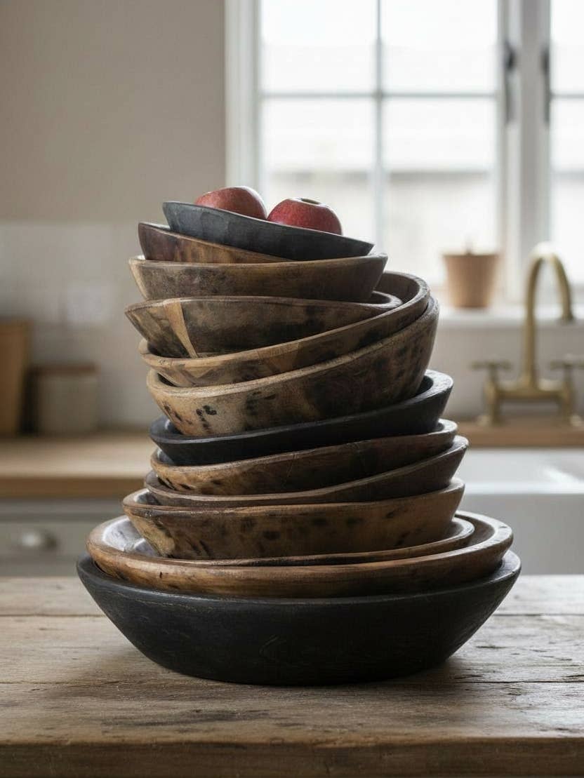 Made Market Co. - Wholesale Bowl - Found Dough Bowl Natural Large6