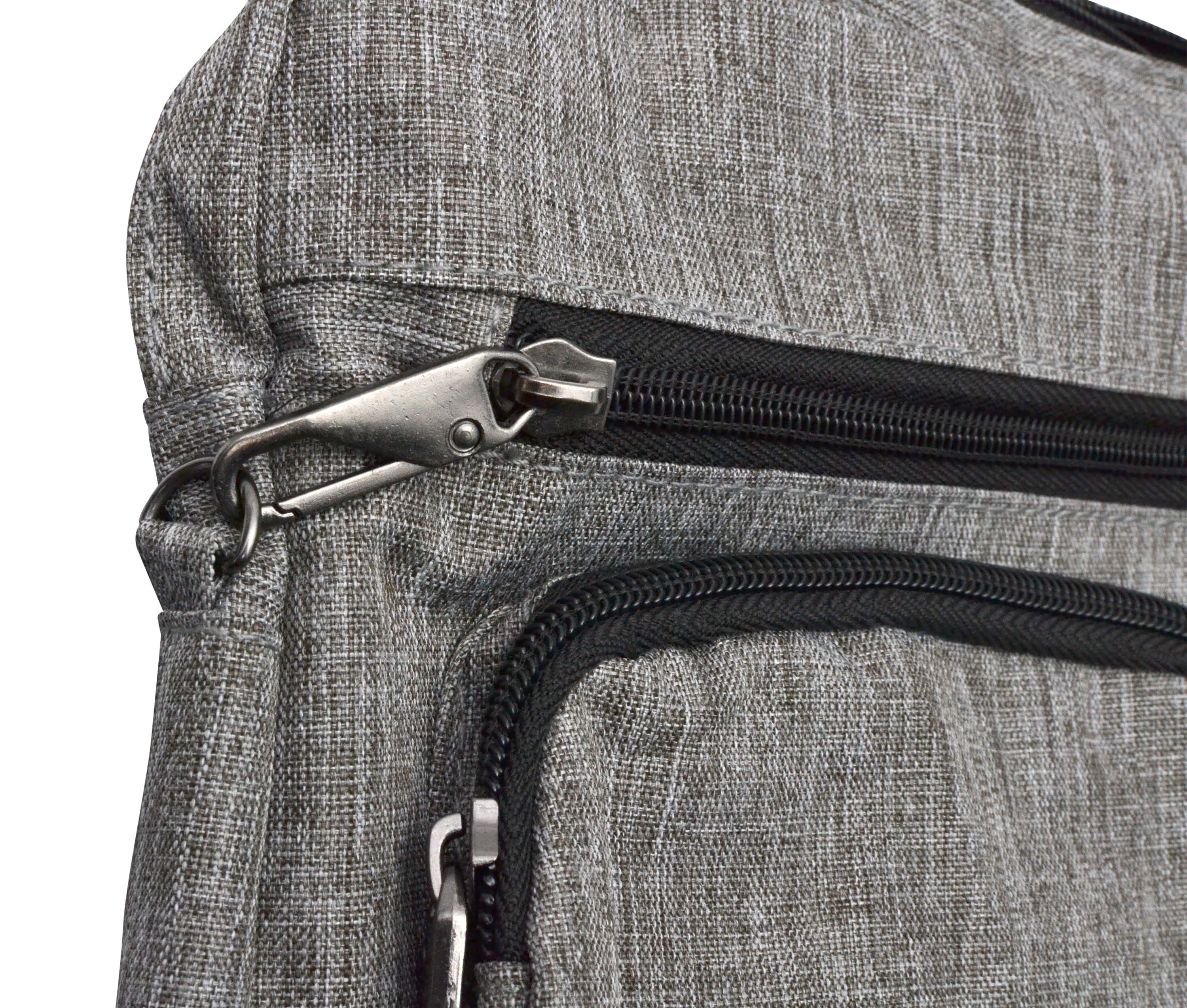 Calla Products - Vente Sac porté épaule – femme - Nupouch Sac à bandoulière anti-vol Spring Quartet - 4 motifs6