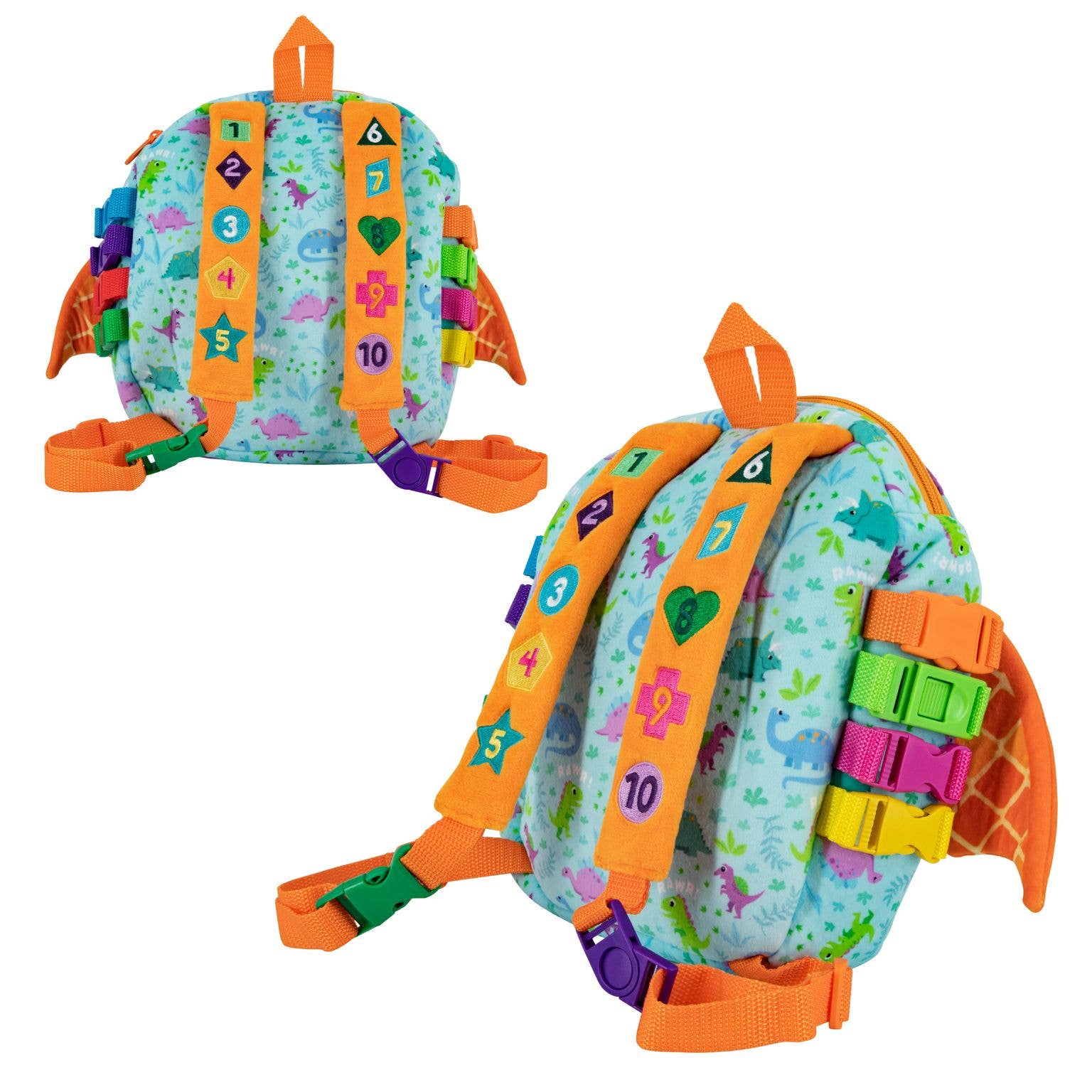 Buckle Toys - Wholesale Backpack - Kids - Breezy Pterodactyl Dinosaur Backpack4