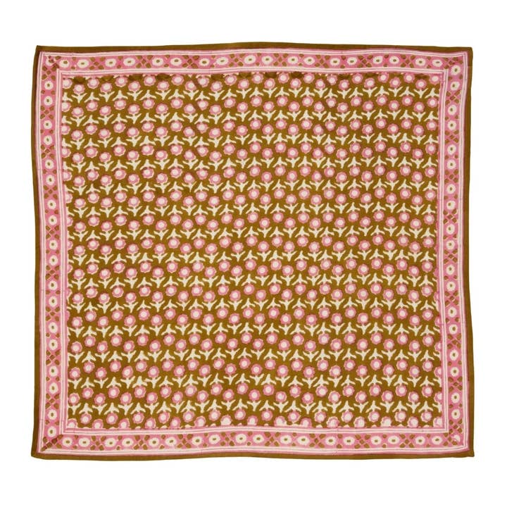 Bonheur du Jour - Wholesale Head Scarf - Women's - Indian Scarf - Isha Absynthe1