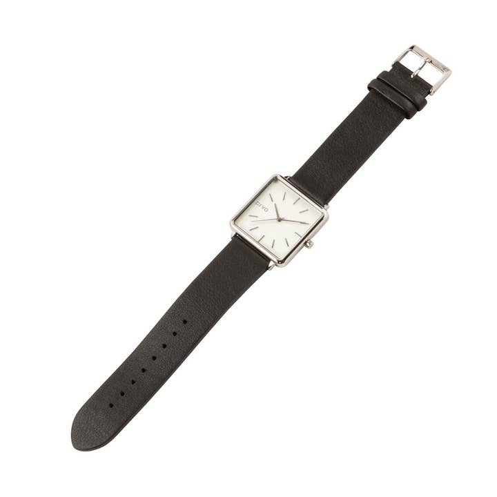Arvo – wholesale Armbandsur - Dam – Arvo tid fyrkantig klocka Silver gåva Set