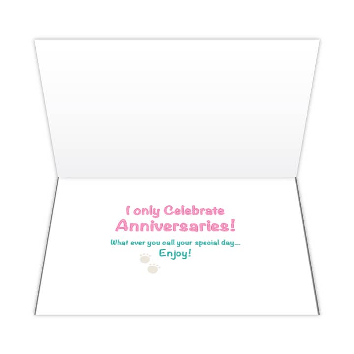 Dog Speak – Engroshandel Fødselsdagskort – Lunefuld 'Venligst, ingen flere fødselsdage' fødselsdagskort2