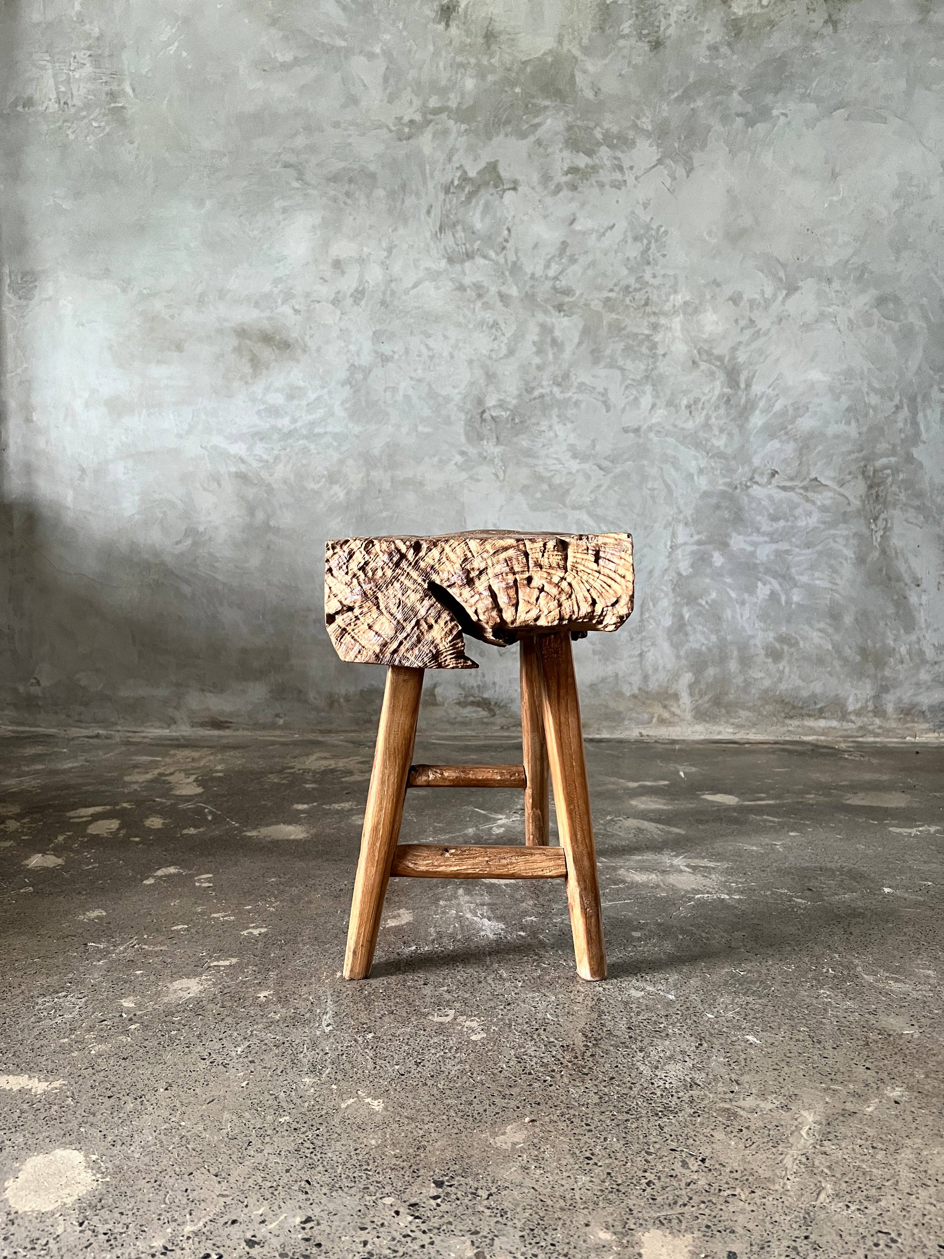Office Objets - Wholesale Bench - Small organic bench in blonde Asian teak with four legs - Sepuluh44