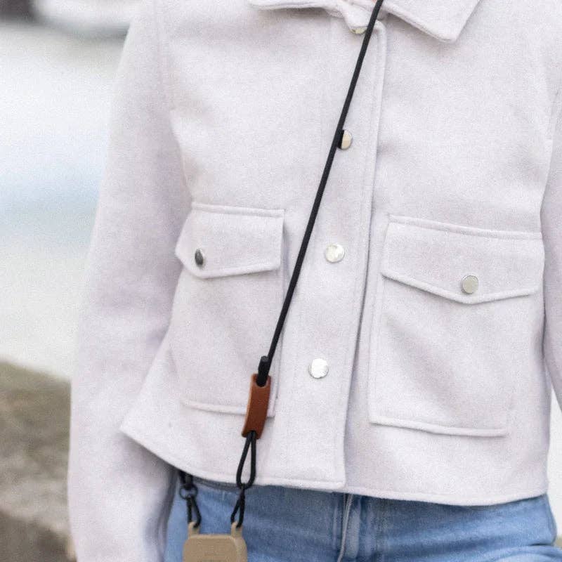 CHARLOT · Paris - Wholesale Phonecase Strap - Noga Black Leather4