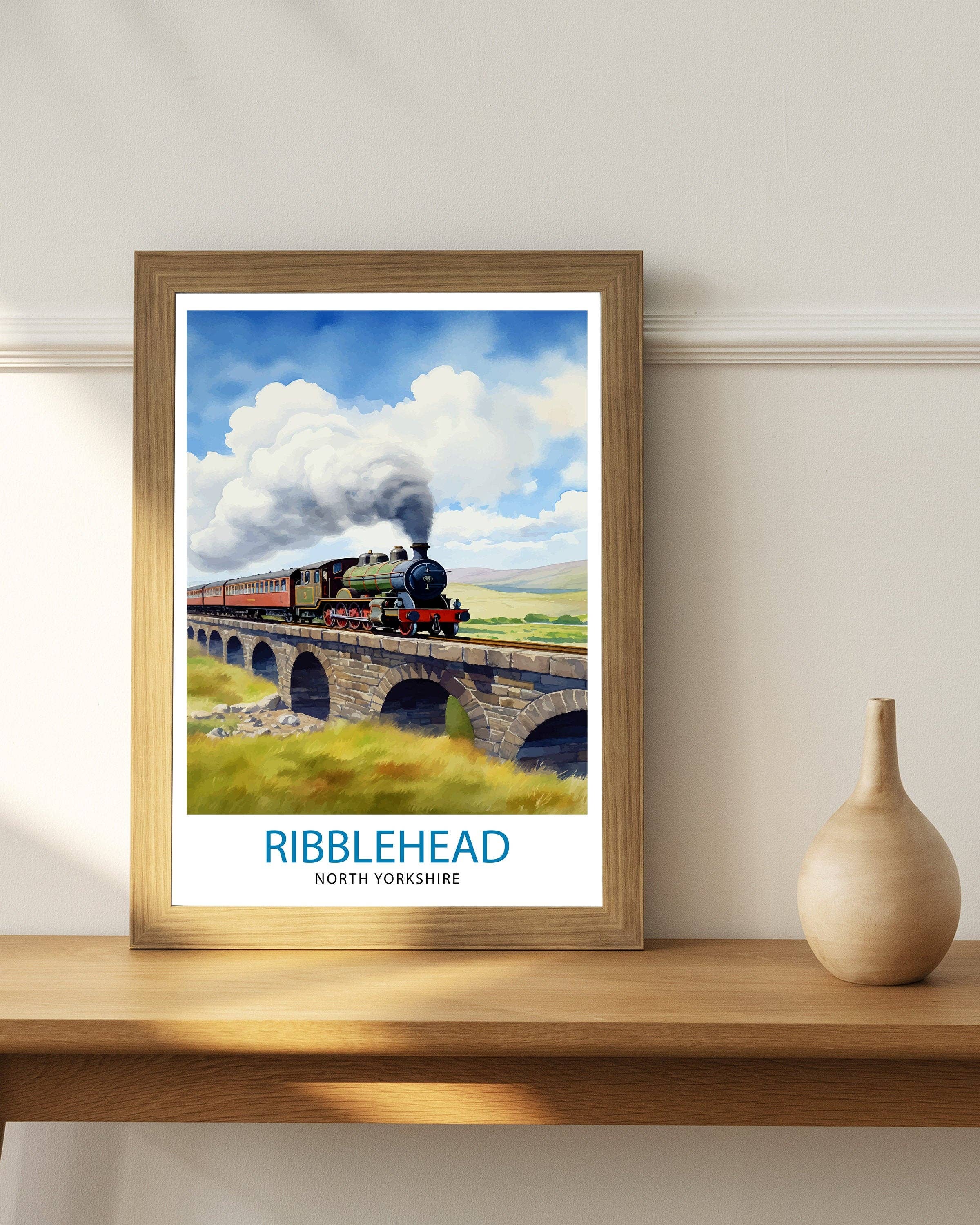 InkNPrintz – wholesale Poster – Ribblehead Viaduct Landscape Poster Yorkshire Dales Wall Art Ribblehead Viaduct Poster UK Travel Posters Yorkshire Art Poster Ribblehead3