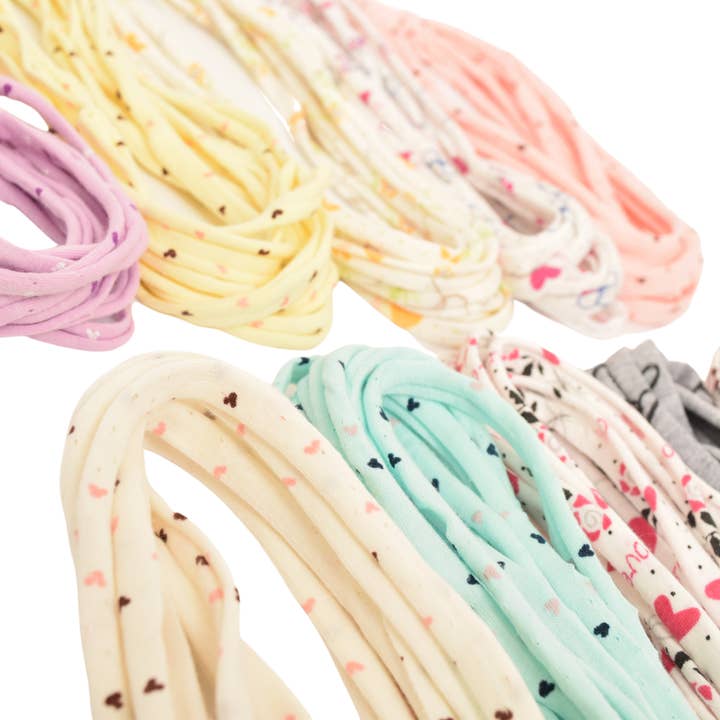 Shreds + rerope - Wholesale Fashion Headband - Women's - Valentine's Day Shred Bands - Heart Prints + Patterns