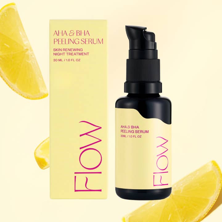 AHA & BHA Peeling Serum för wholesale av Flow Cosmetics
