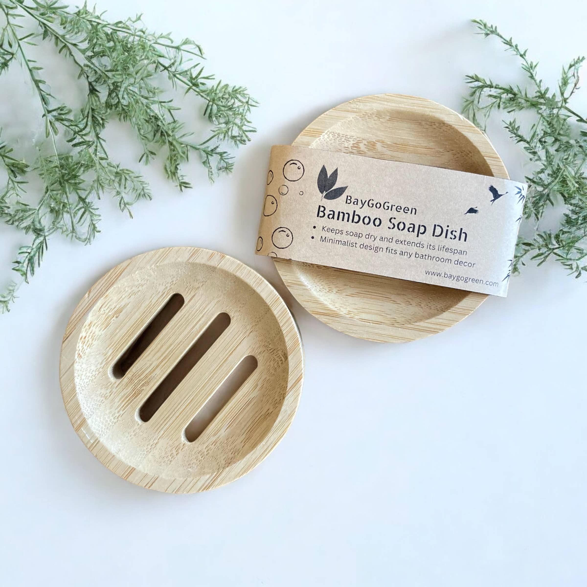 BayGoGreen - Wholesale Bath Soap Dish - Bamboo Soap Dish5