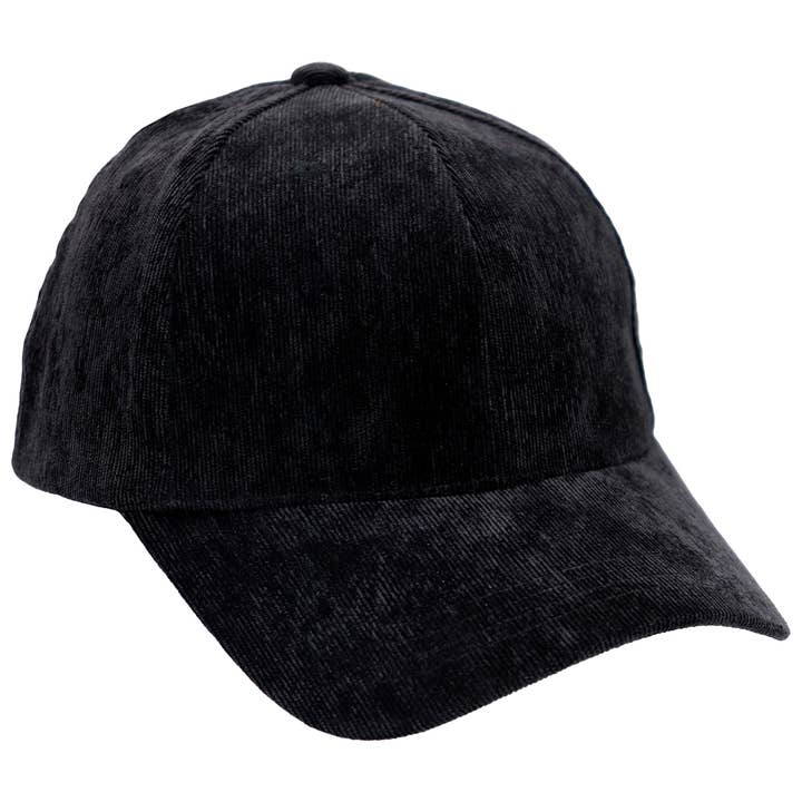 Cap Zone - Vente Casquette de baseball – femme - Casquette de baseball en velours côtelé avec fermeture Velcro
