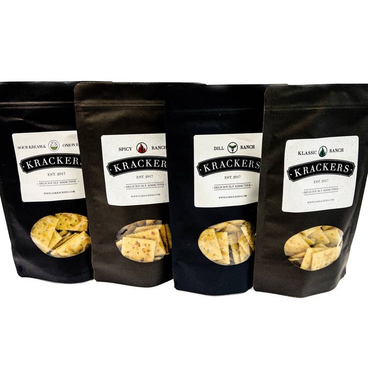 Savory Variety Crackers Case (24 units) for wholesale by Krackers