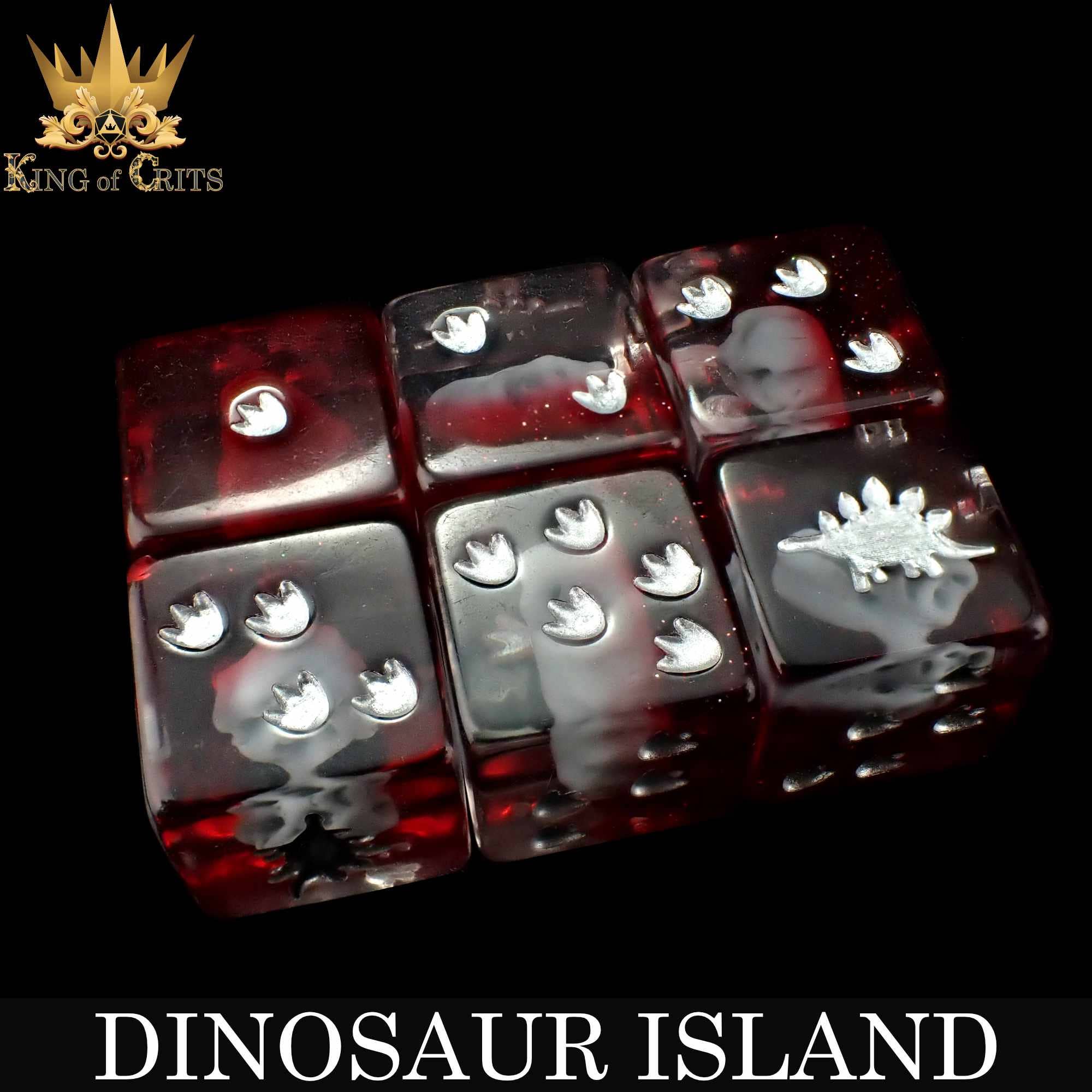 DNDDICE.COM - Wholesale Dice - Dinosaur Island - 11 Dice Set5