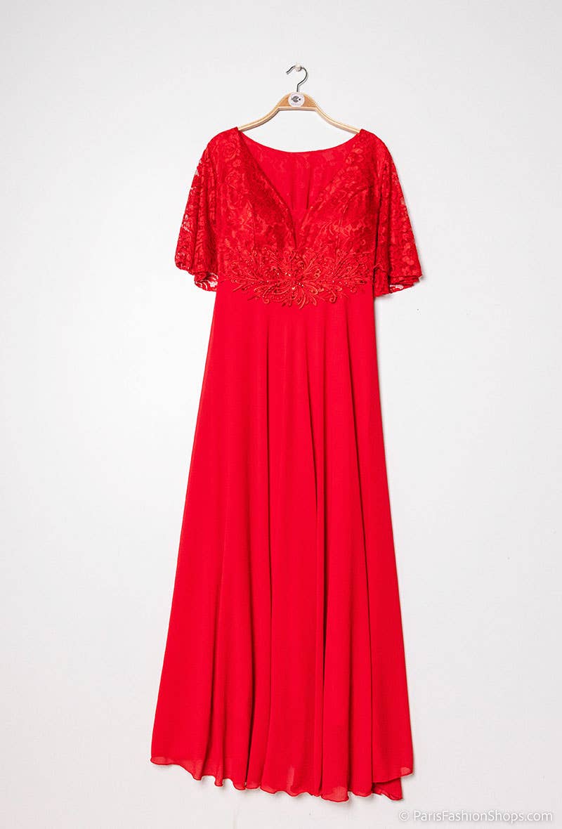 Marie June - Wholesale Gown - Women's - Plus size evening dress - 806585