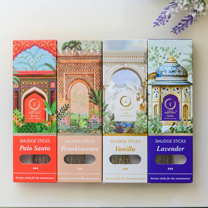 Combo Pack Smudge Incense Sticks - 24 boxes for wholesale by Auxilium Curations, LLC