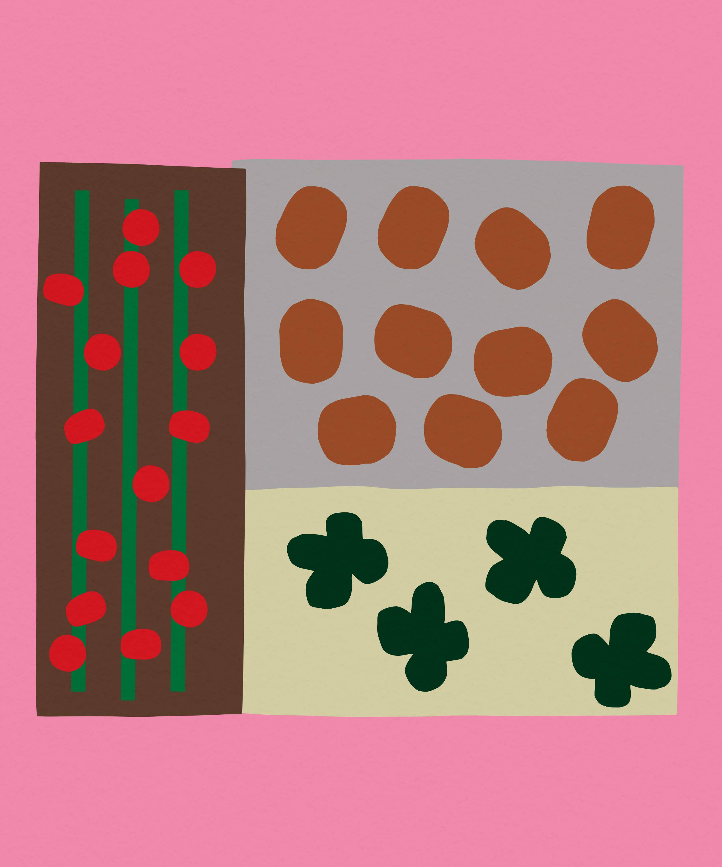 Surprise Radish - Wholesale Art Print - Raised Bed Print | Letter R Alphabet Print2