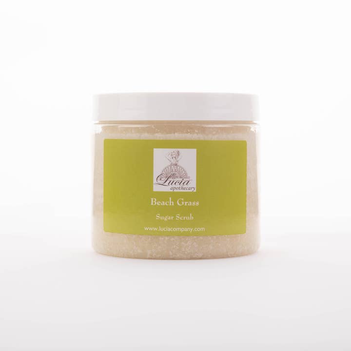 Beach Grass Sugar Scrub for wholesale by Lucia Apothecary, LLC