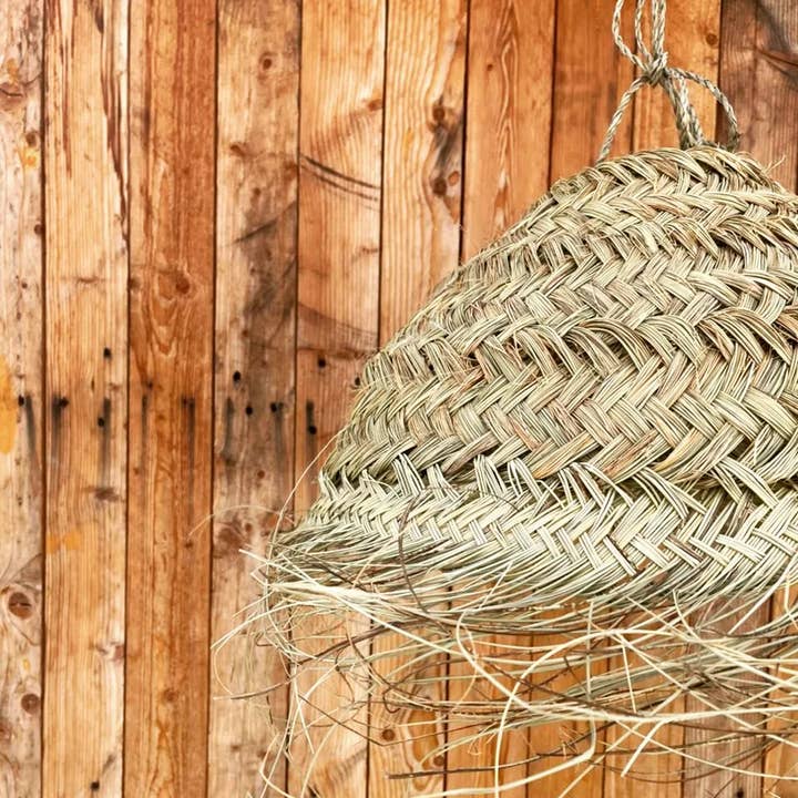 Berberparadise – Engroshandel Lysekrone/pendellampe – Marokkansk stort halm vedhæng lys2