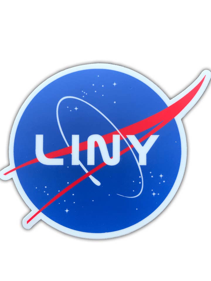 Liny Galaxy Sticker for wholesale by Long Island Strong