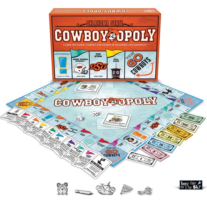 COWBOY-OPOLY for wholesale by Late for the Sky
