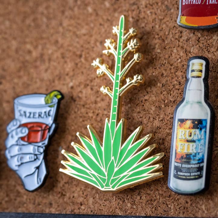 Mover & Shaker - Wholesale Lapel Pin/Button - Arroqueño 'Agave' Pin2