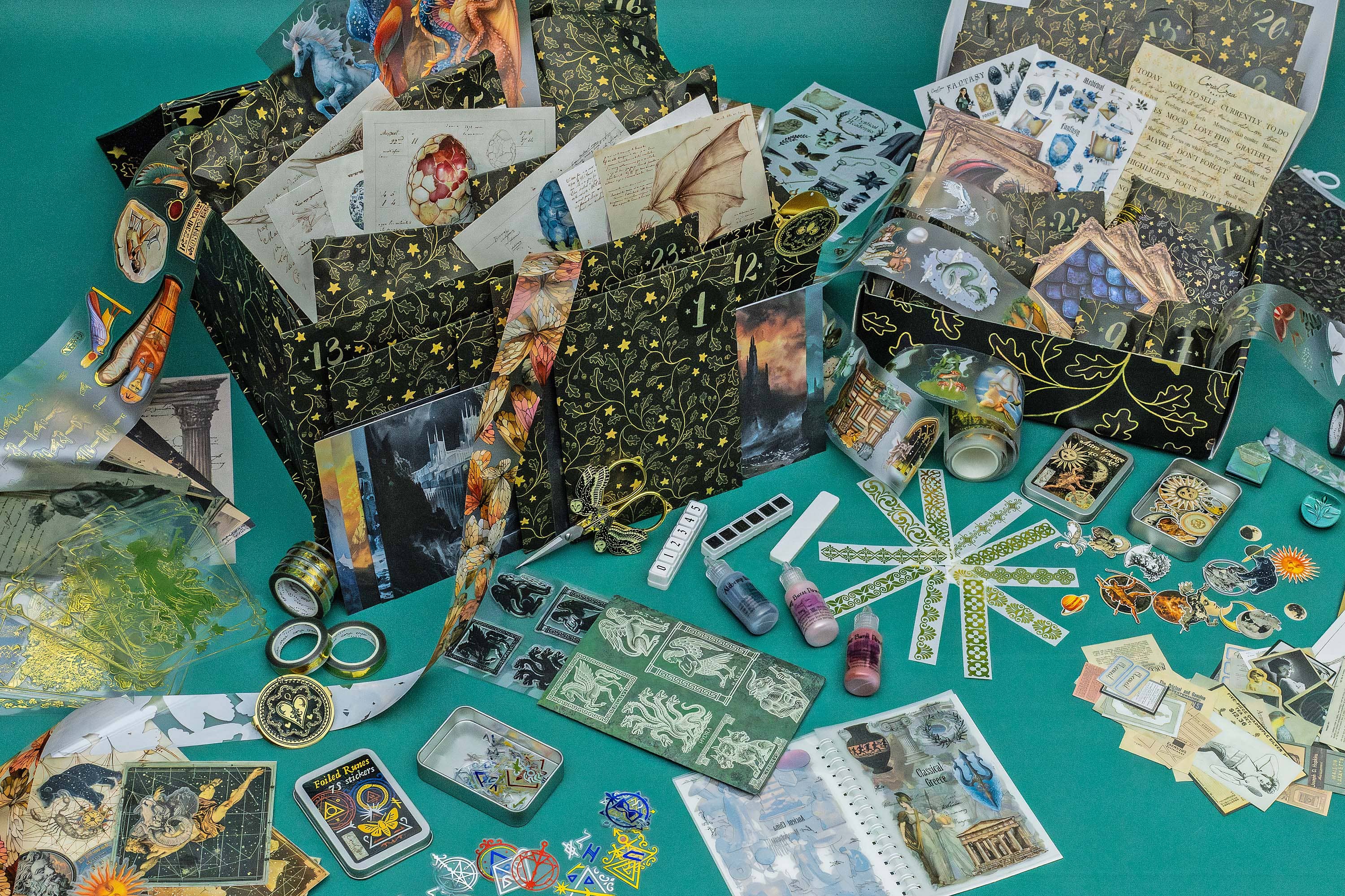 CoraCreaCrafts - Wholesale Advent Calendar - Vintage Craft Advent Calendars6