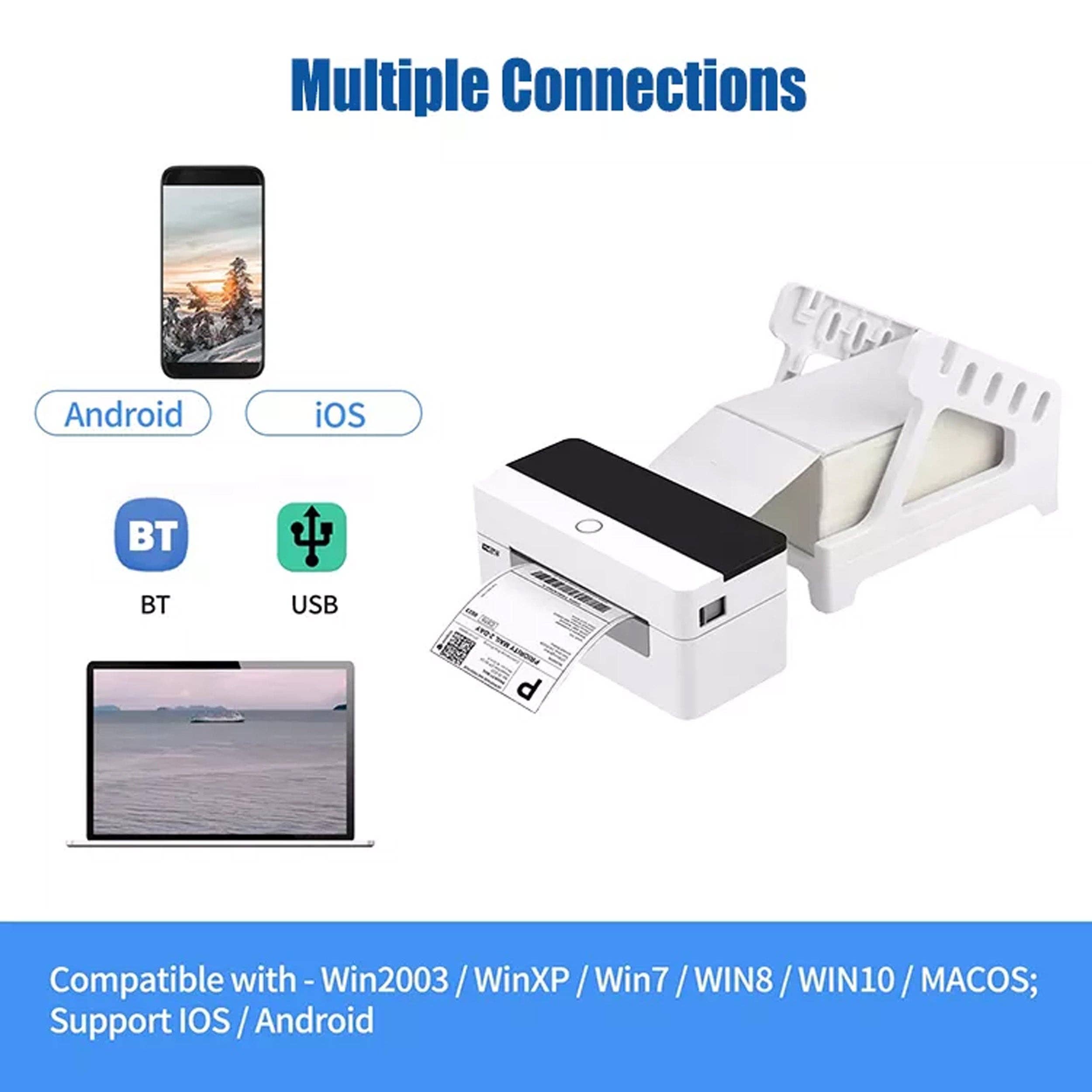 GulleeGadgets - Wholesale Electronic Skincare Device - Thermal 4*6 Desktop Shipping Label Printer- In Bulk1