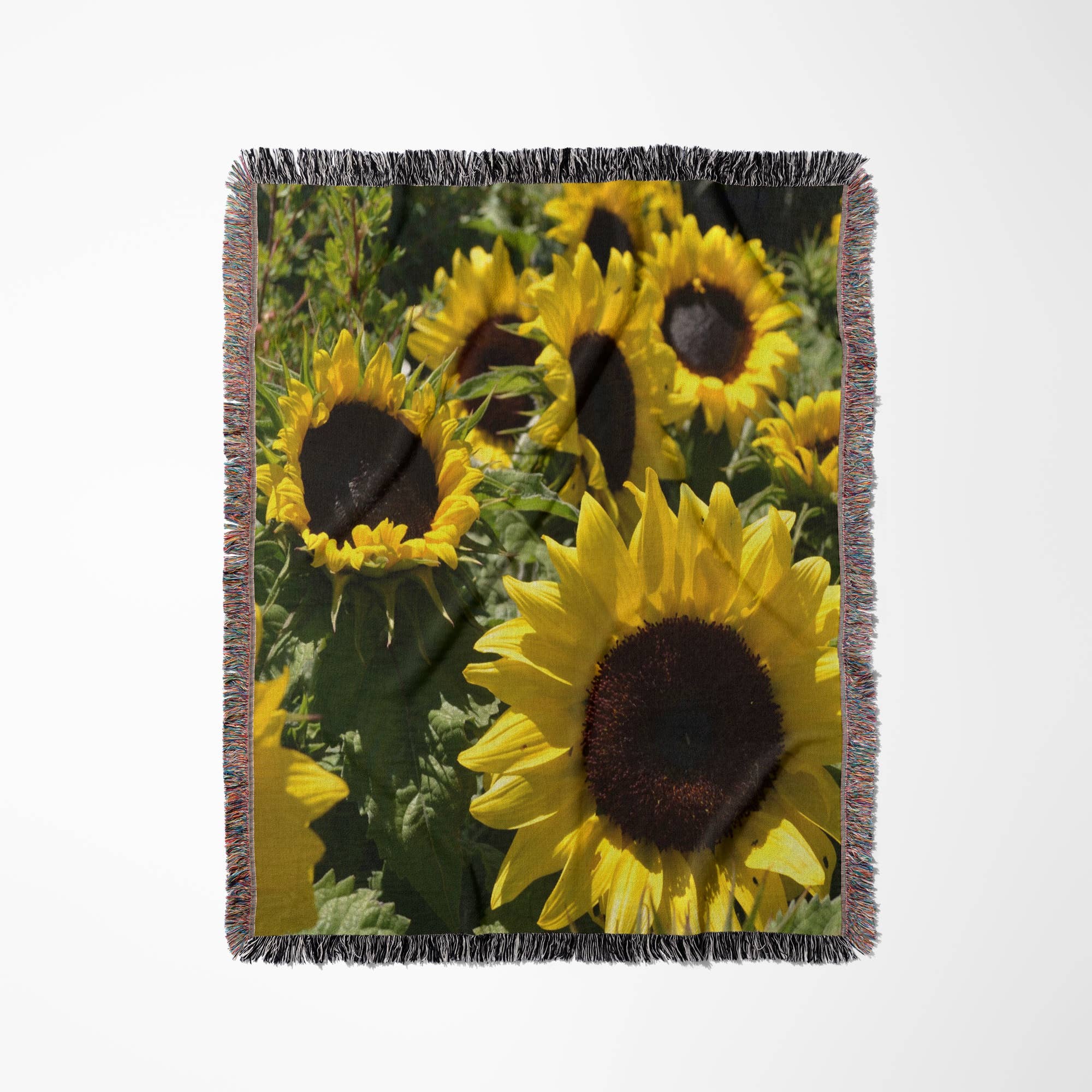 3dRose - Vente Plaids - 3dRose, Champ de Tournesols, Couverture0