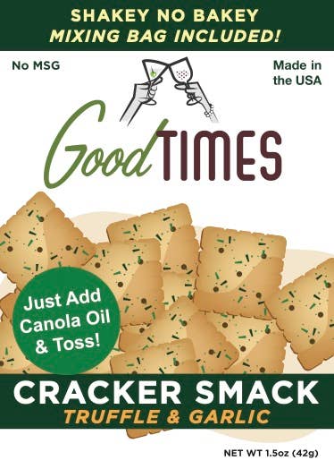 Good Times - Vendita all'ingrosso Cracker - Aglio al tartufo Cracker Smack® - Custodia mista1