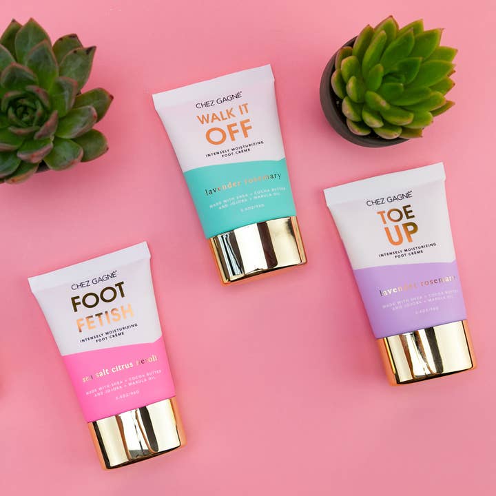 Chez Gagné - Wholesale Foot cream - Walk It Off - Clean + Foot Crème - Lavender - 3.4oz3