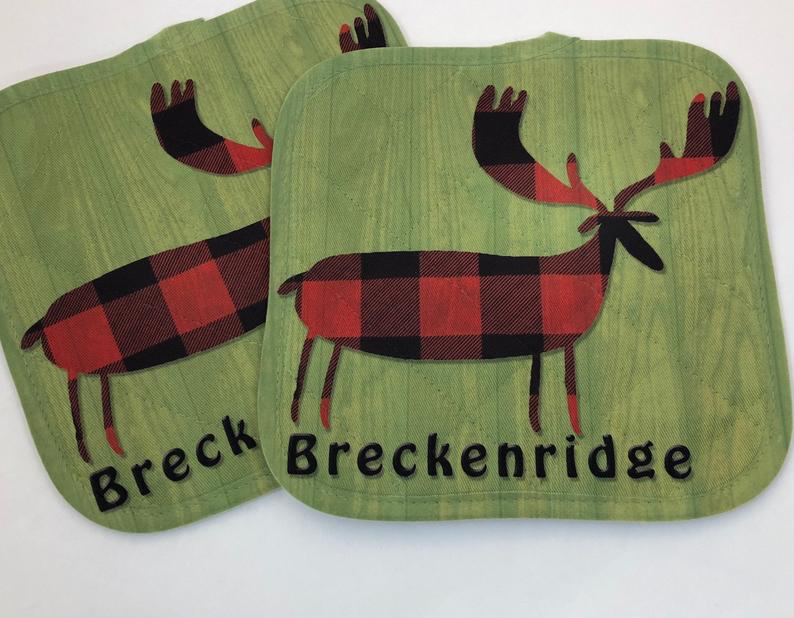 GP Originals - Wholesale Oven Mitt/Pot Holder - Mod Moose Pot Holder/Hot Pad1