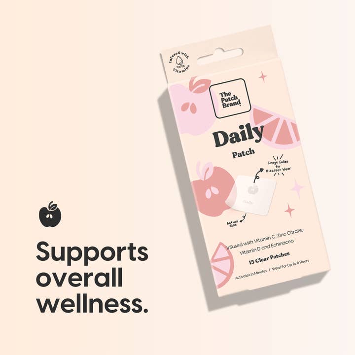The Patch Brand - Wholesale Oral Supplement/Vitamin - The Patch Brand Daily Patch (Vitamin Wellness Patches)