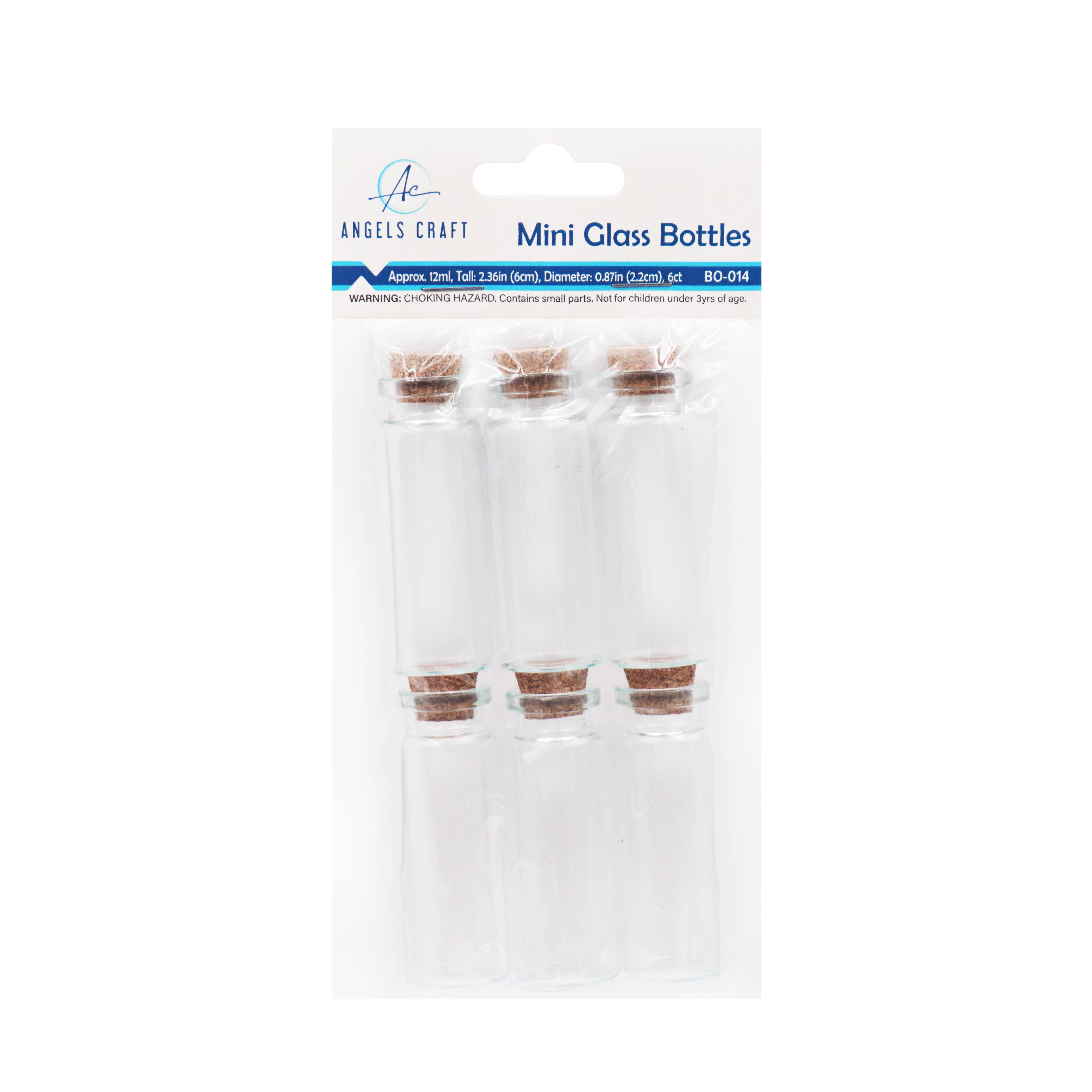 Angels Craft - Wholesale Jar - Small Glass Bottle w/ Cork Cap4