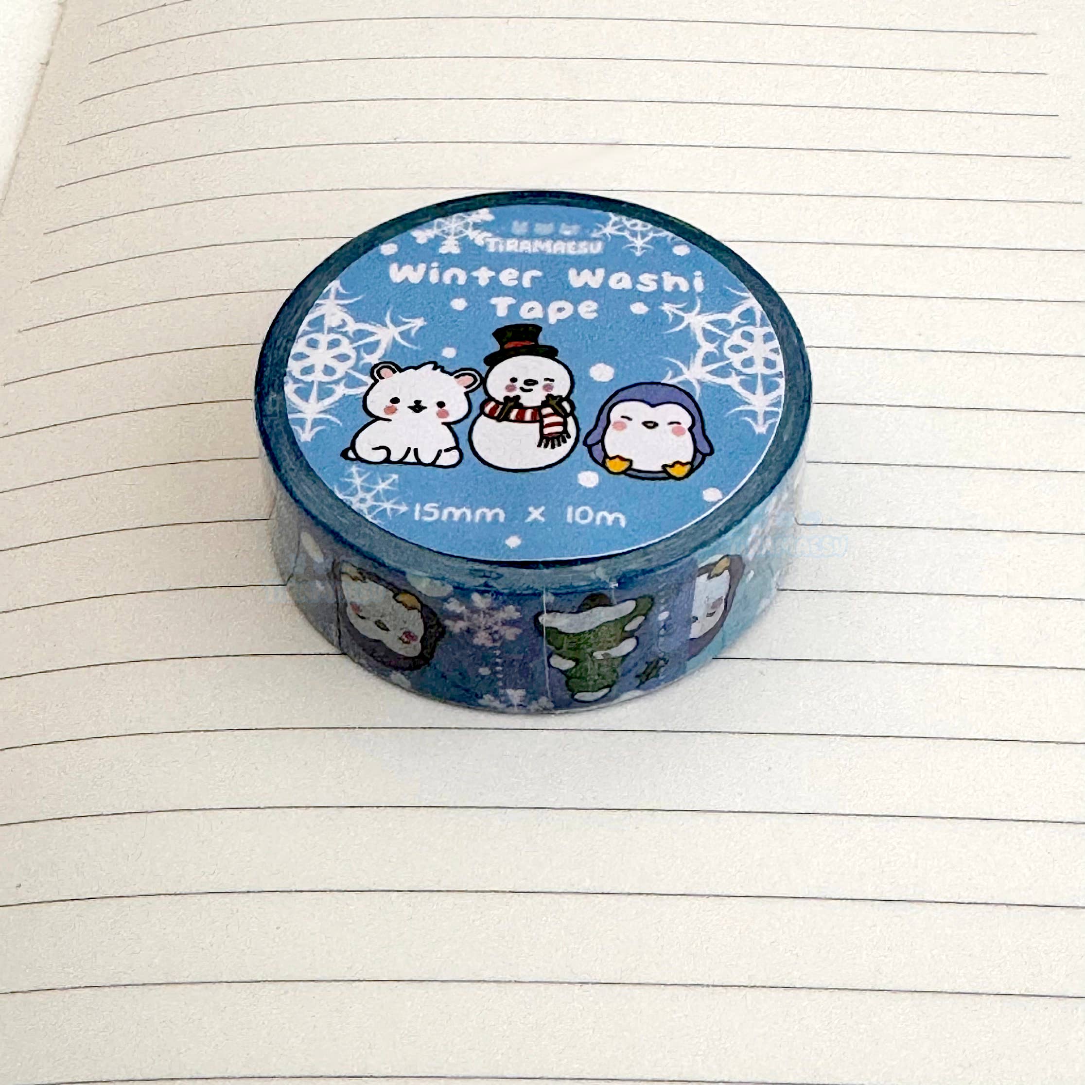 Tiramaesu - Wholesale Washi Tape - Kawaii Winter Washi Tape4