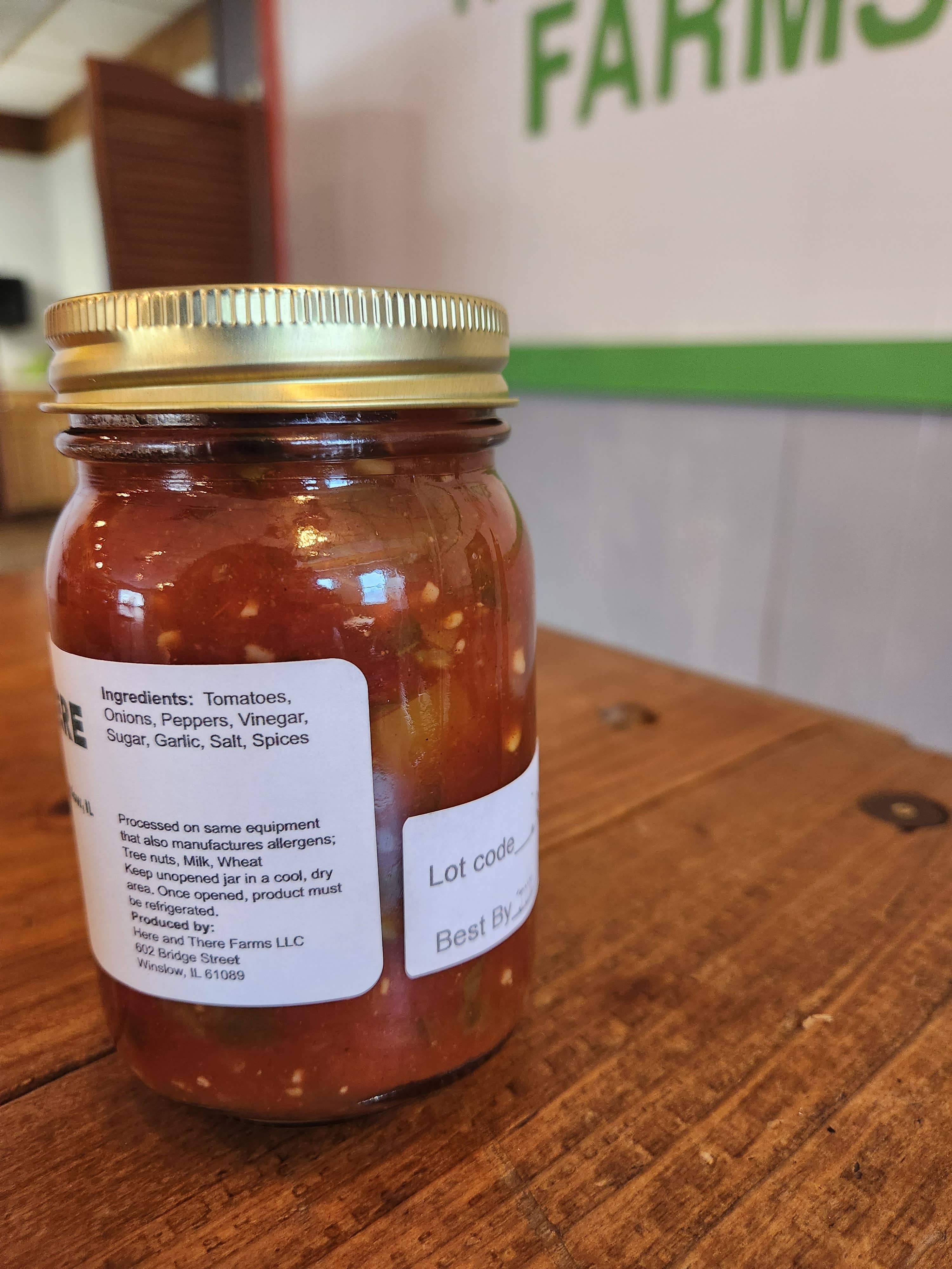 Here and There Farms - Vendita all'ingrosso Salsa - Salsa da giardino2