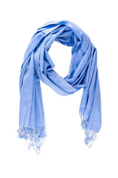 SAACHI - Wholesale Scarf - Women's - Cashmere Silk A Scarf With Eyelash Fringe7