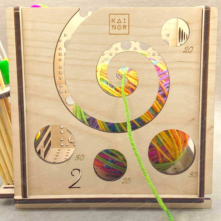 Kainor - Wholesale Knitting/Crochet Supplies - Wooden Yarn Bowl, Original Craftcube, Blocking Board7