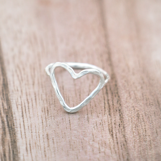 Glee Jewelry - Wholesale Band/Stacked Ring - Amore Ring1