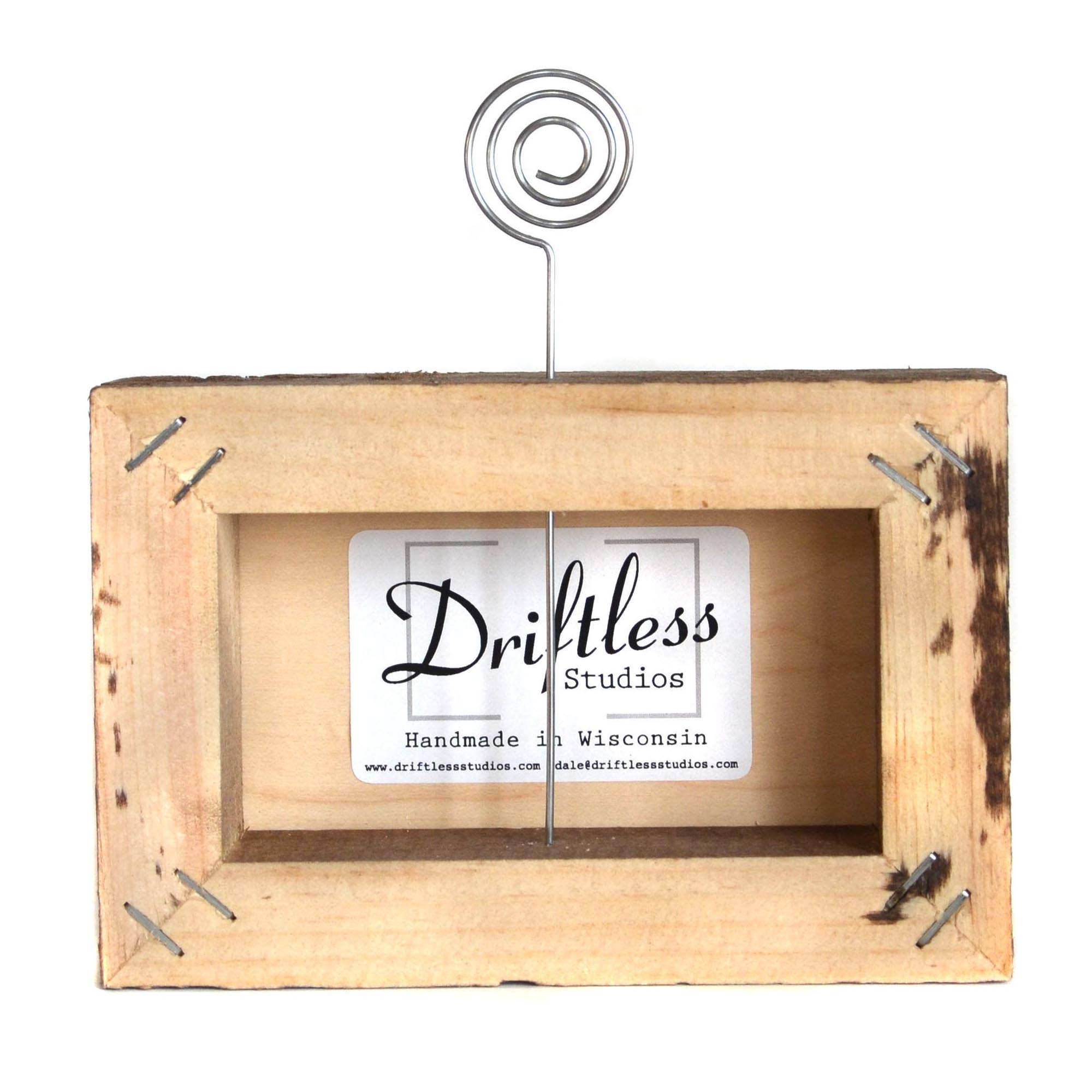 Driftless Studios - Wholesale Picture Frame - 6X4 Tabletop Picture Frame Block - Best Dog Ever1