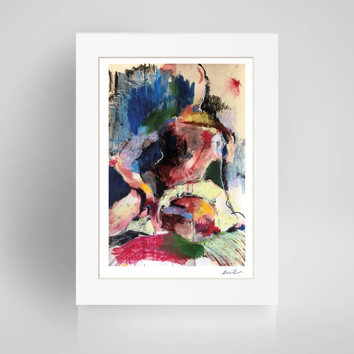 Impressão Giclée de Arte Fina de Edição Limitada 'Almas Gémeas' por atacado de Fiona Wilson Artist