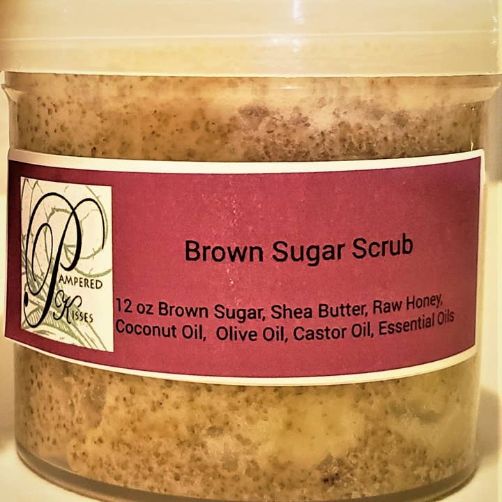 Brunt socker Scrub för wholesale av Pampered Kisses