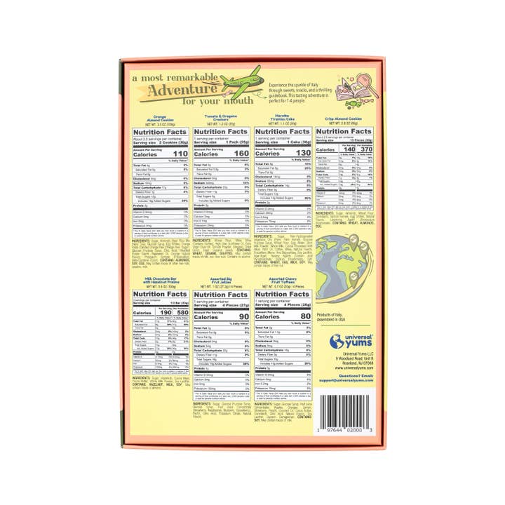Universal Yums - Wholesale Advent Calendar - Italian Tasting Adventure3
