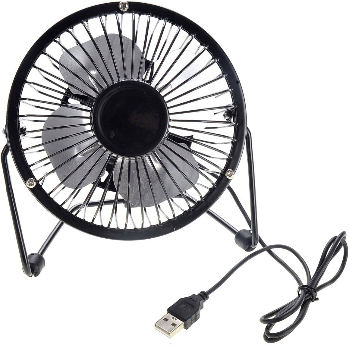 AZ Trading & Import (Toys, RC Toys & More) - Wholesale Handheld Electric Fan - Portable Mini Metal USB Table Fan (Black)1