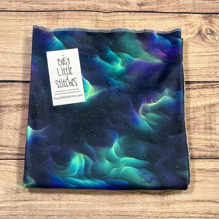 Aurora Toddler Blanket for wholesale by Busy Little Stitches