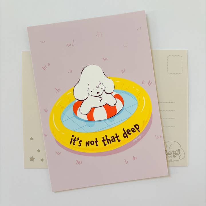 Not That Deep Mini Print / Postcard for wholesale by goyangii