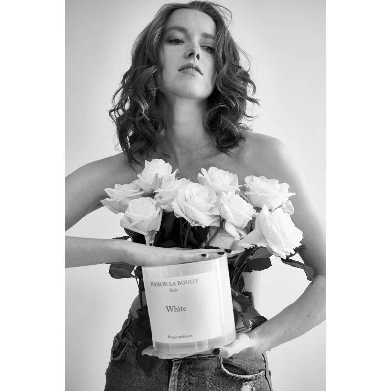 MAISON LA BOUGIE - Wholesale Pot/gevulde kaars - Wit 200g3