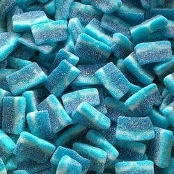 SUGAR FAIRY - Vente Bonbons gélifiés - JAKE Tranches bleues en sac de 1 kg0
