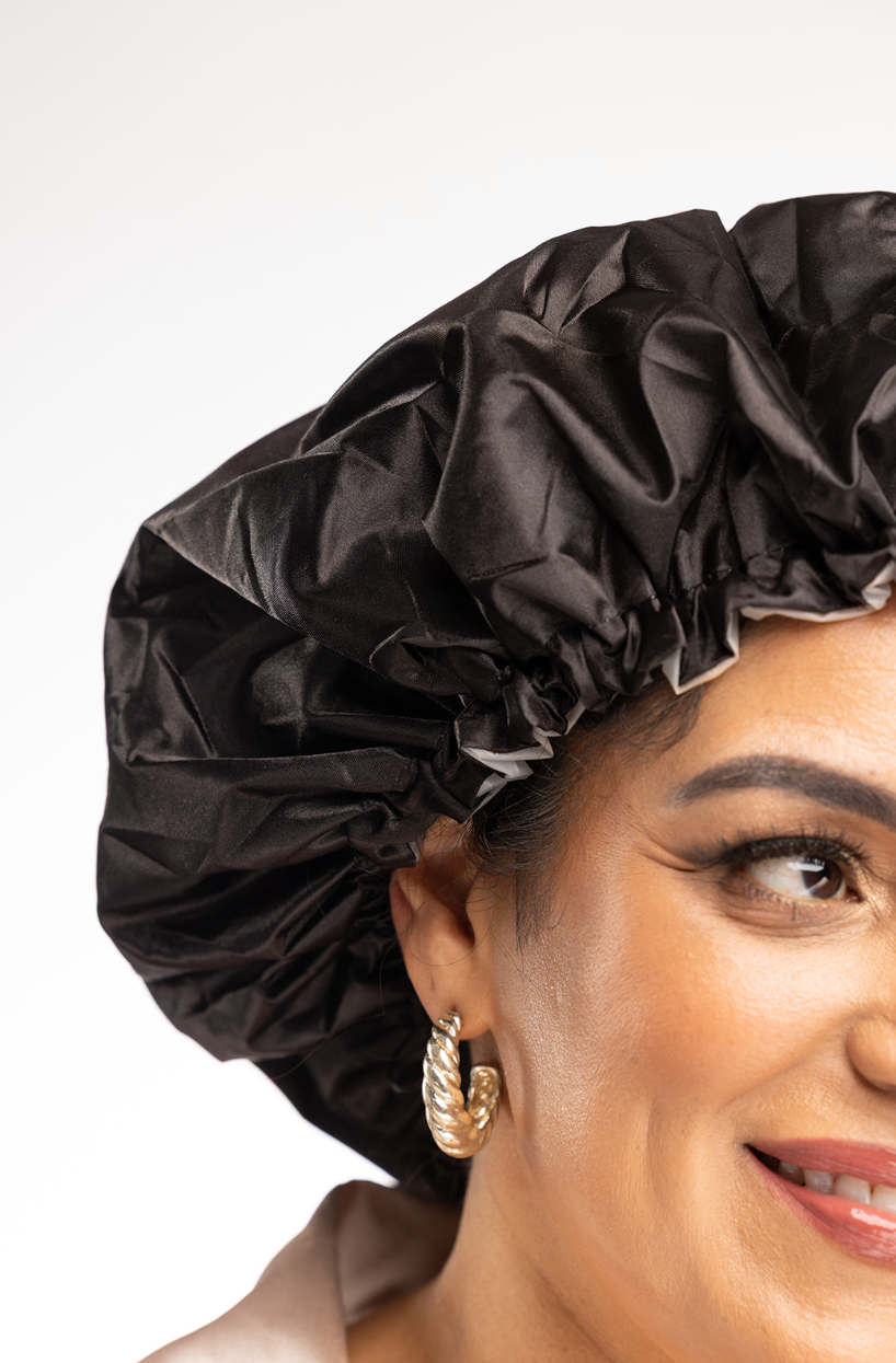 The Curly Pineapples - Wholesale Showercap - Adjustable Shower Cap for Curly hair1